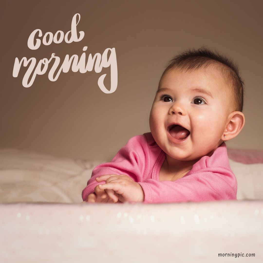 150+ Adorable Good Morning Baby Images: Cuteness Overload