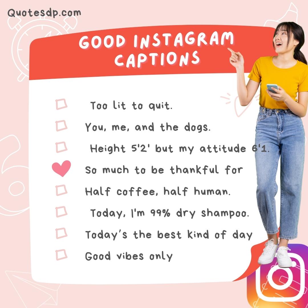 650+ Best captions for Instagram | Insta captions { 2024 } - Morning Pic