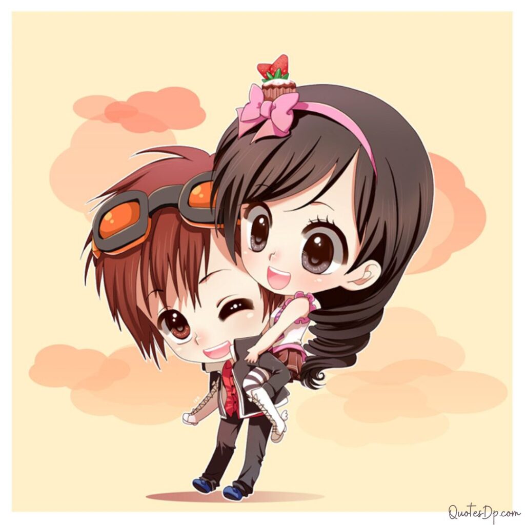 Ghim trên PP Couple Anime Cute Photo Profile