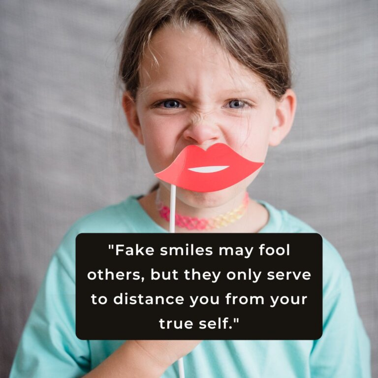 250+ Fake Smile Quotes About the Beauty of Being Real - Morning Pic