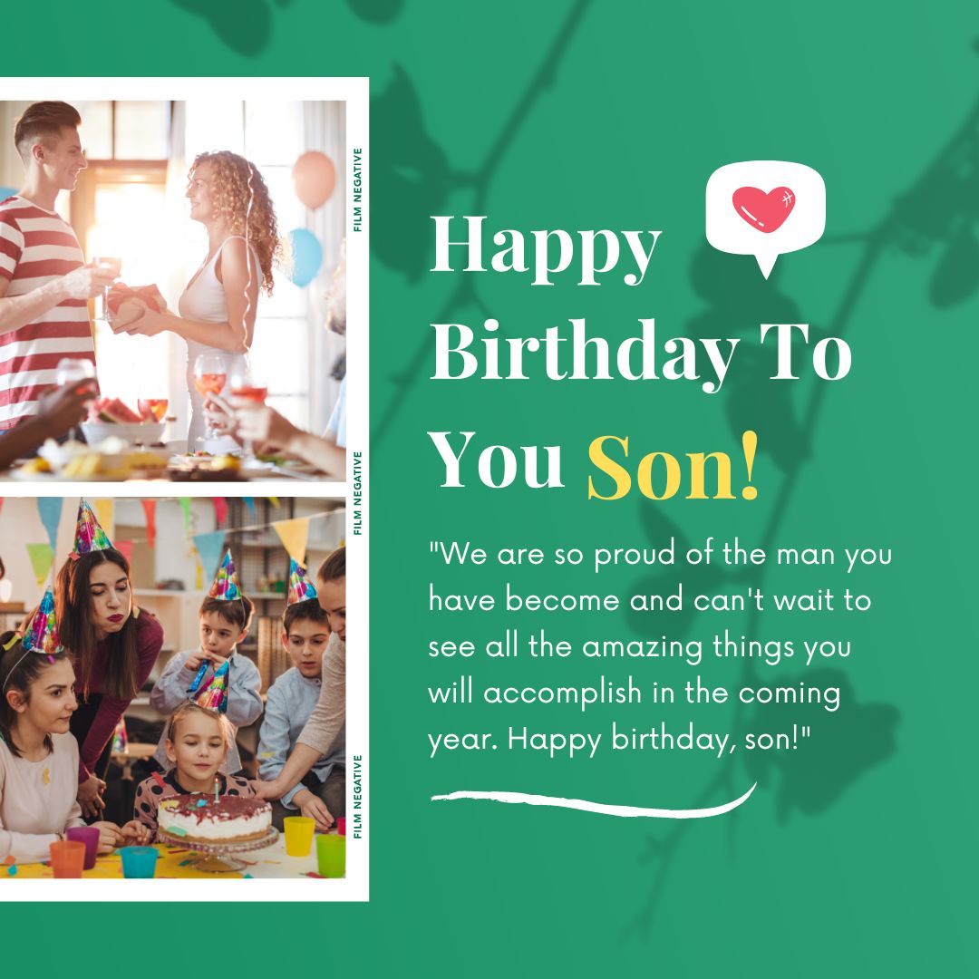 200 Best Heartfelt Birthday Wishes For Son From Mom And Dad