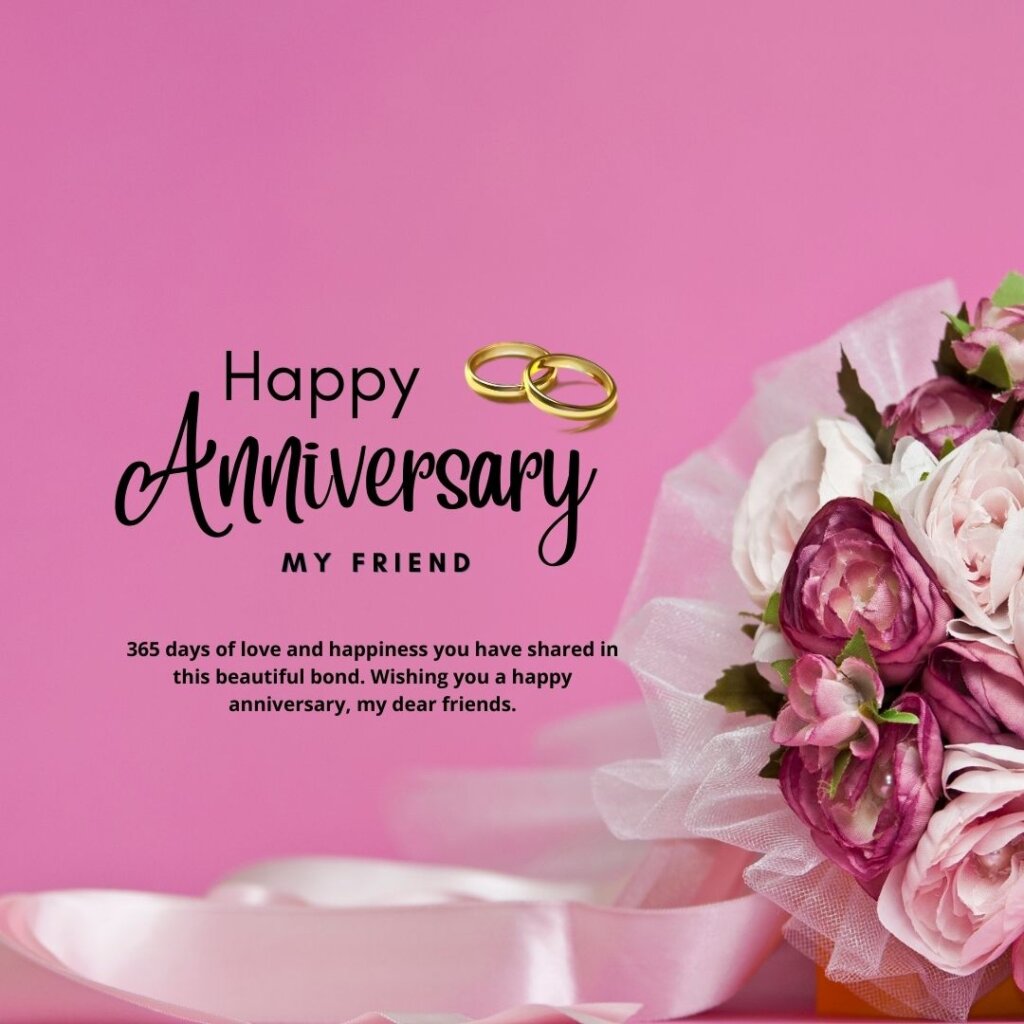 120+ Anniversary Wishes For Friend | Best Wedding Anniversary Wishes