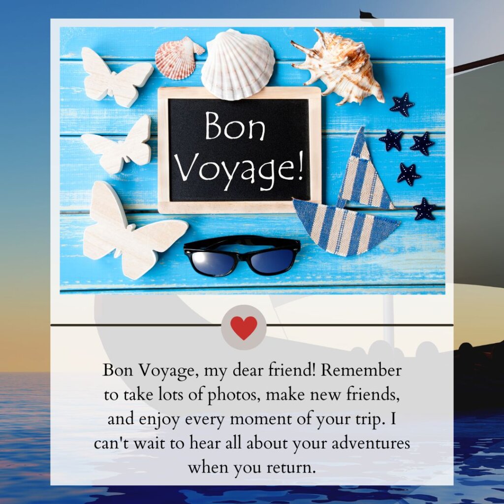 bon voyage messages for someone migrating