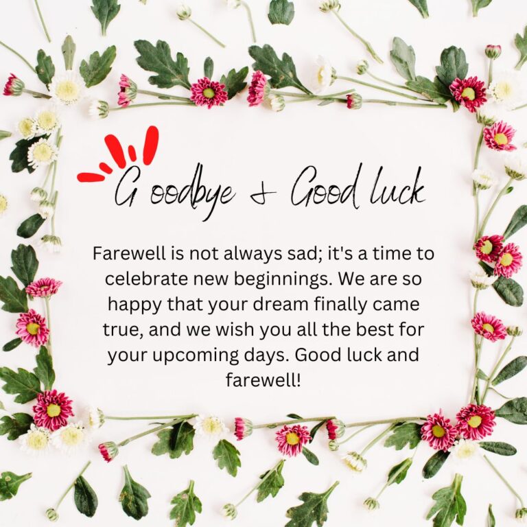110+ Farewell Message To Employee And Staff: The Best Goodbye