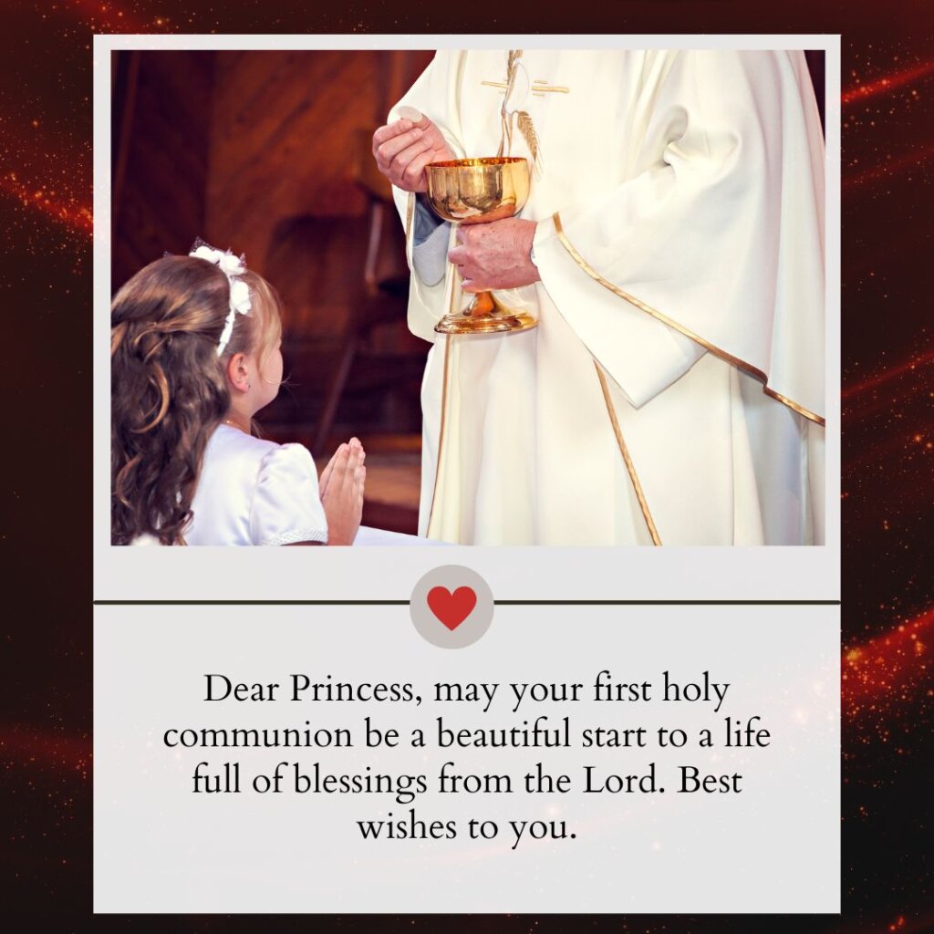 110+ First Holy Communion Wishes And Messages (2024)