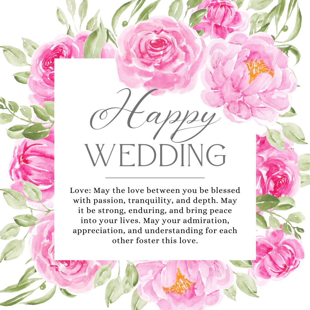 110+ Wedding Blessings: A Symphony Of Tradition And Love
